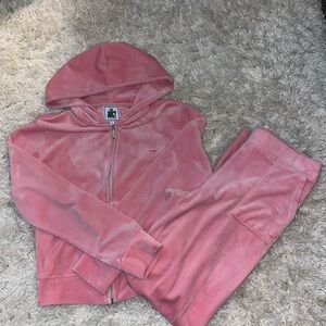 Juicy Couture Blush Velour Set